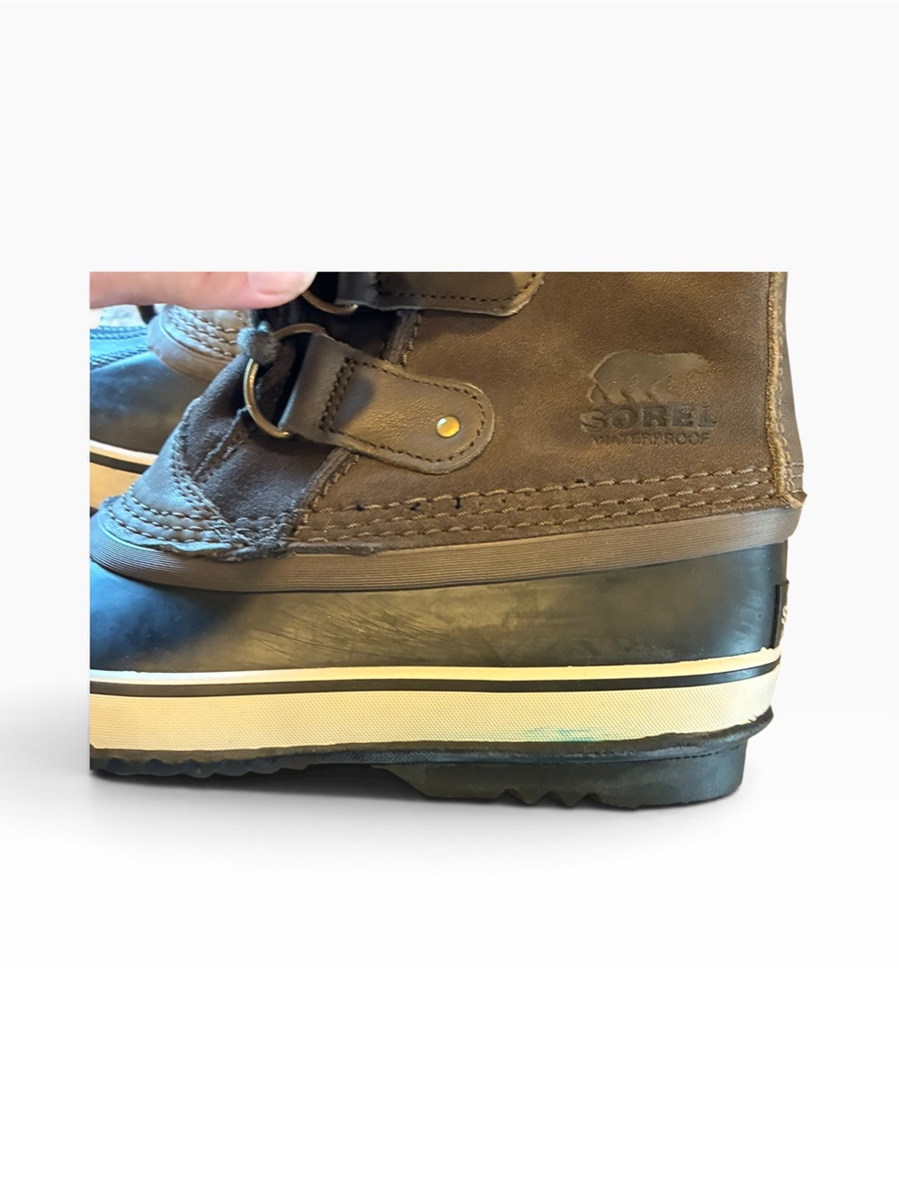 SOREL Joan of Arctic Winter Boots, Faux Fur Cuff and waterproof Rubber Shell - Picture 9 of 12